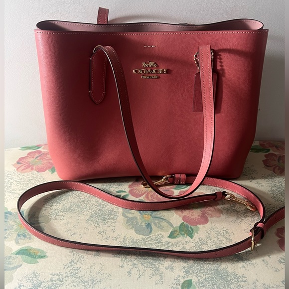 Coach Handbags - Coach Pink Avenue Carryall F48733